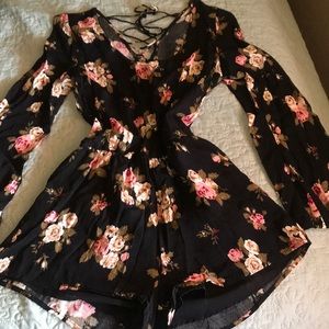 Floral Romper